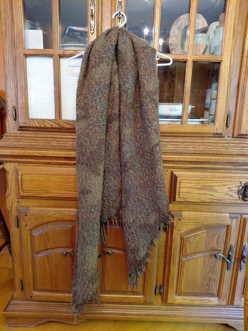 Brown And Green Army Scarf